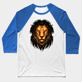 Lion Artwork Baseball T-Shirt